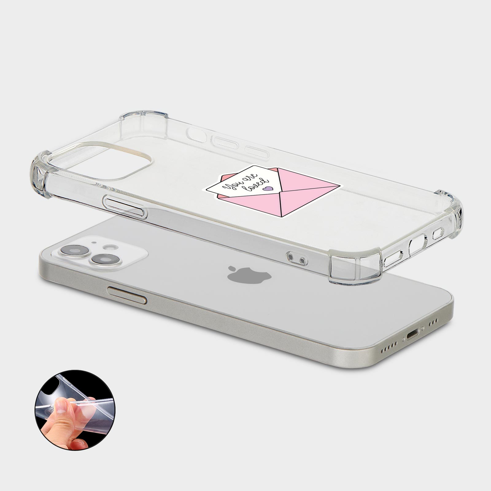 CASE FOR IPHONE 15 14 13 12 11 SE SHOCKPROOF PHONE COVER CUTE GIRLY PINK QUOTES - Picture 12 of 34