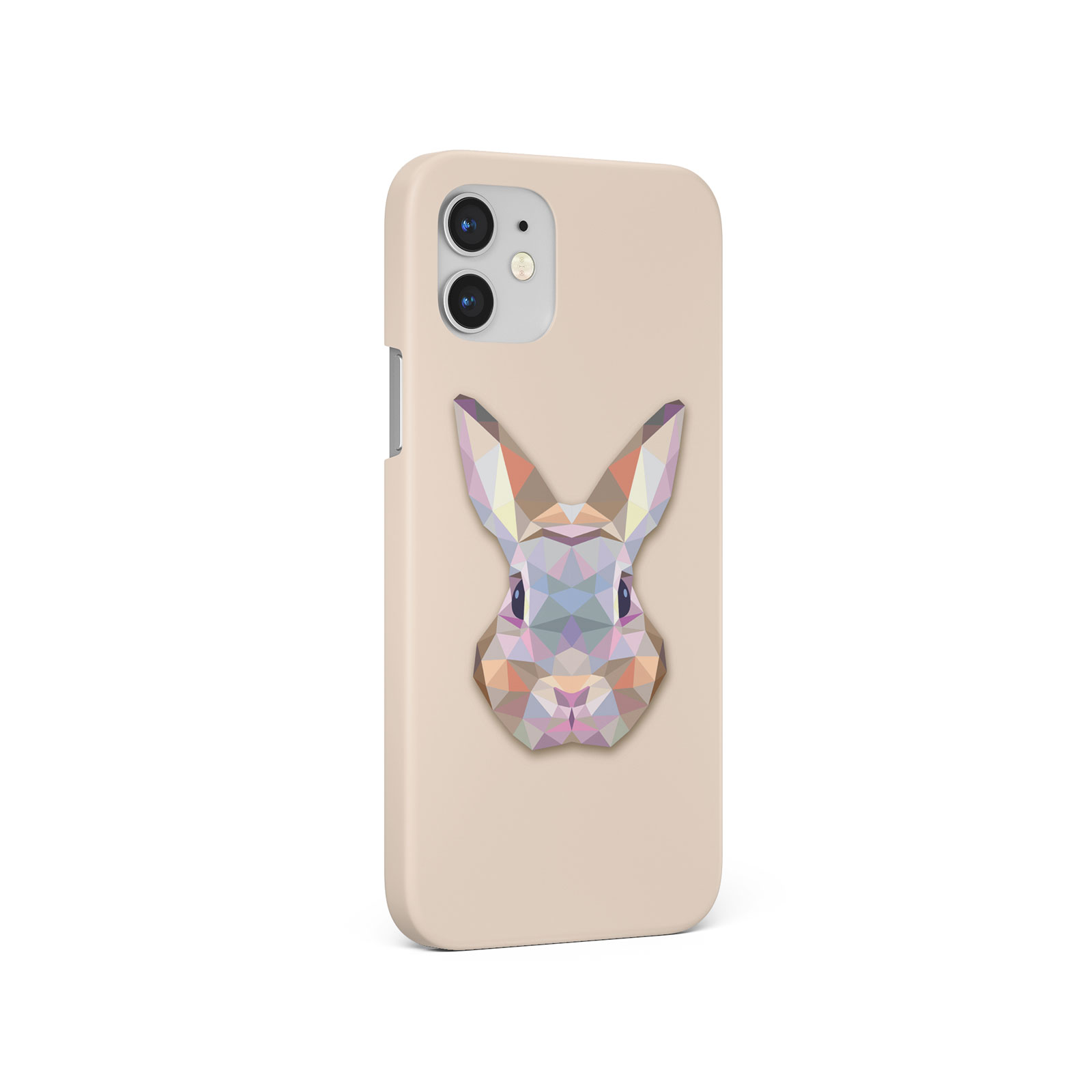 Red Peach Bunny Rabbit Soft Apple iPhone Case 14