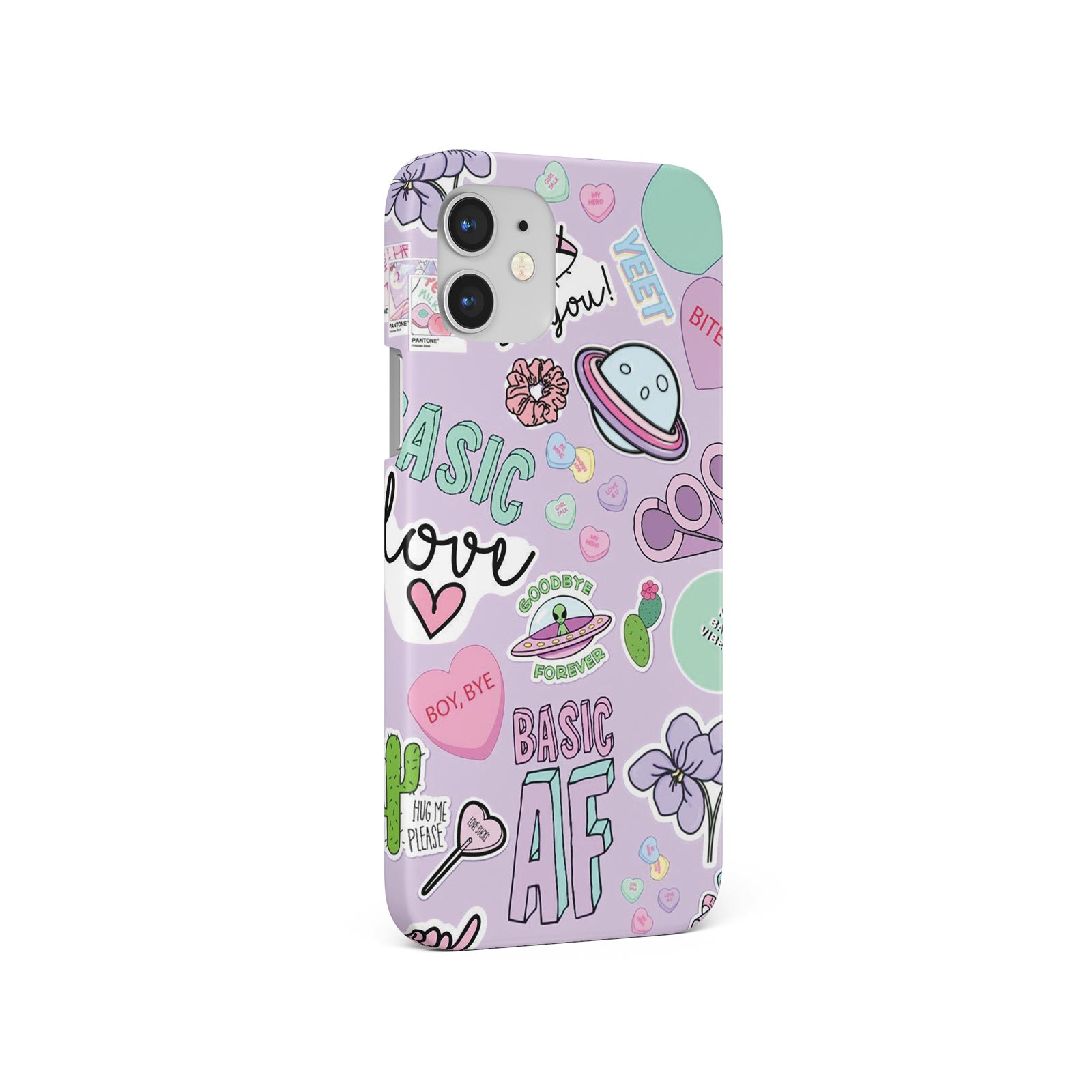 CASE FOR IPHONE 16 15 14 13 12 SE PRO MAX HARD PHONE COVER RETRO KAWAII STICKERS - Picture 8 of 10