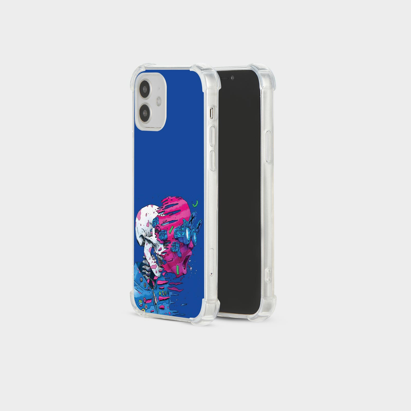 CASE FOR IPHONE 15 14 13 12 SE SHOCKPROOF PHONE COVER TECHNO CYBER BEAT DARK - 第 27/34 張圖片