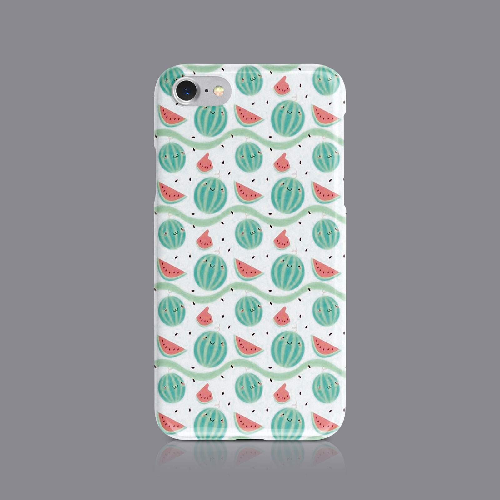WATERMELON FRUIT SUMMER PHONE CASE FOR IPHONE 7 8 XS XR SAMSUNG S8 S9 PLUS - Picture 4 of 9