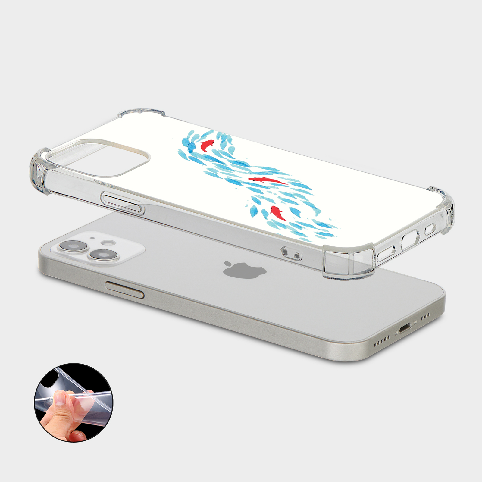 CASE FOR IPHONE 15 14 13 12 11 SE 8 PRO SHOCKPROOF PHONE COVER WILD ANIMALS - Picture 12 of 26
