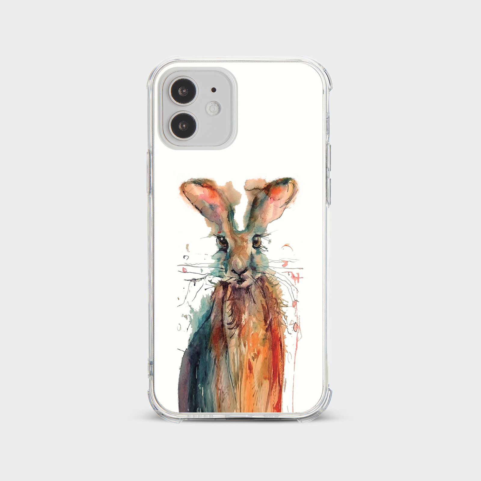 CASE FOR IPHONE 15 14 13 12 11 SE 8 PRO SHOCKPROOF PHONE COVER WHALE BIRD RABBIT - Picture 2 of 22
