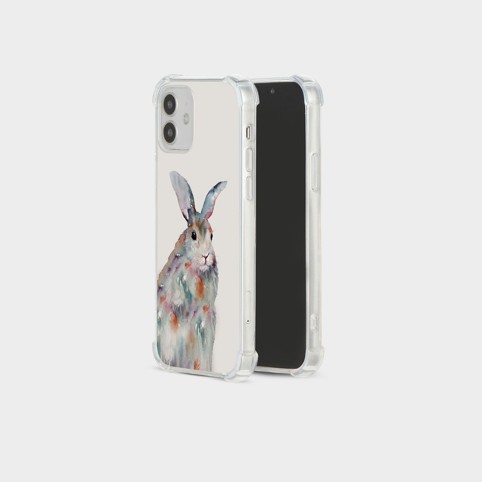 CASE FOR IPHONE 15 14 13 12 11 SE 8 PRO SHOCKPROOF PHONE COVER WHALE BIRD RABBIT - Picture 7 of 22