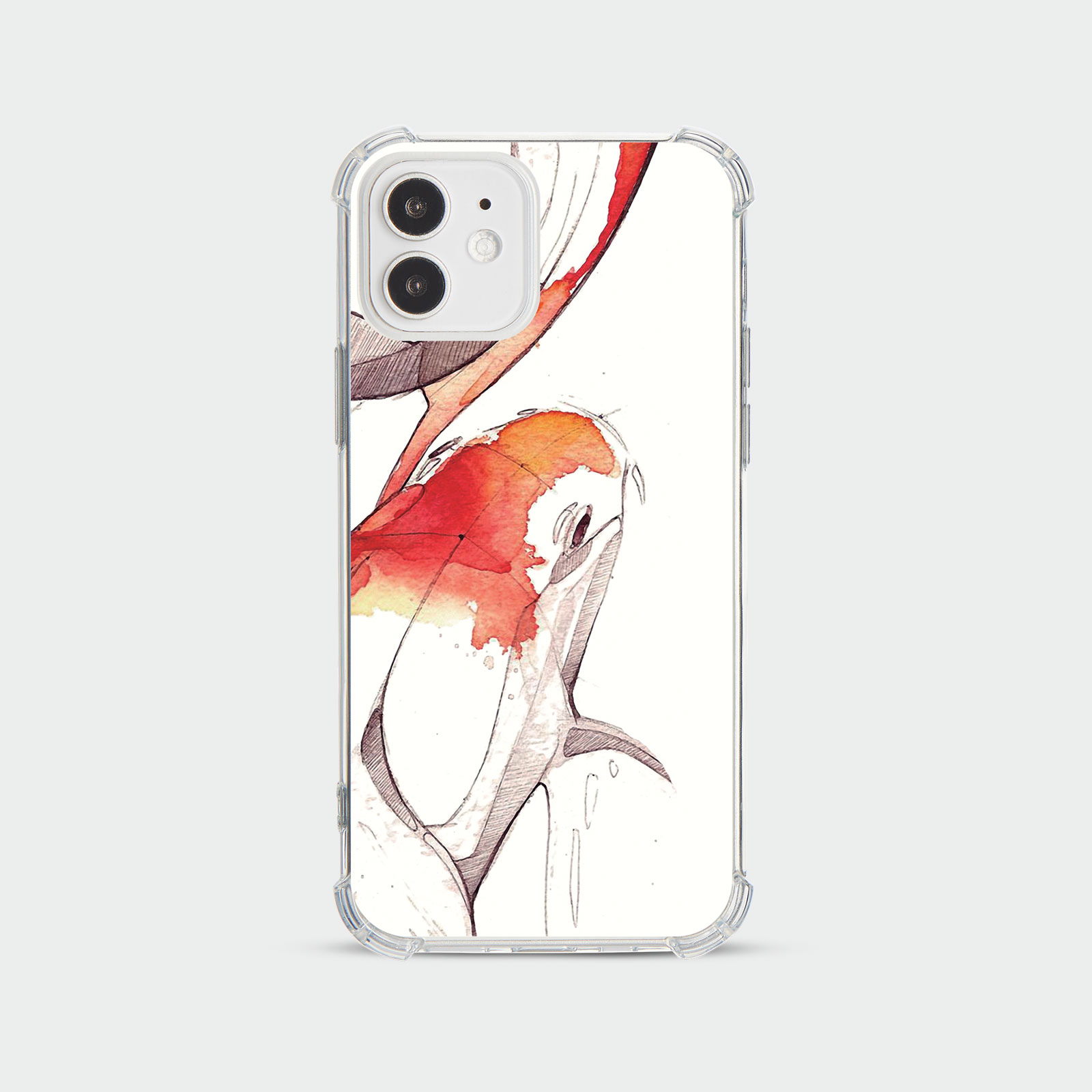 CASE FOR IPHONE 15 14 13 12 11 SE 8 PRO SHOCKPROOF PHONE COVER BEAR DOG KOI FISH - Picture 18 of 22