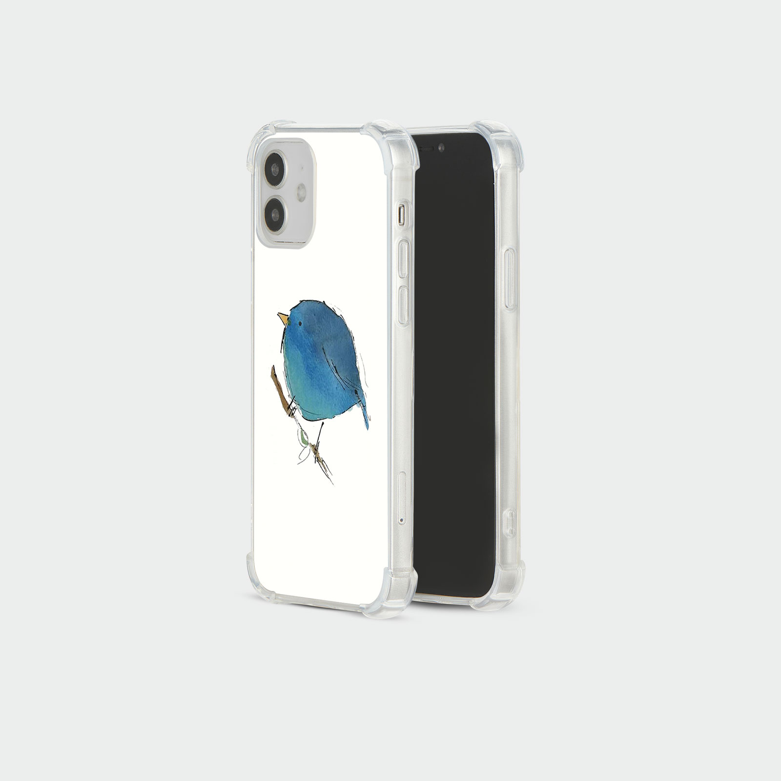 CASE FOR IPHONE 15 14 13 12 11 SE 8 PRO SHOCKPROOF PHONE COVER CAT BIRD HEDGEHOG - Picture 11 of 26