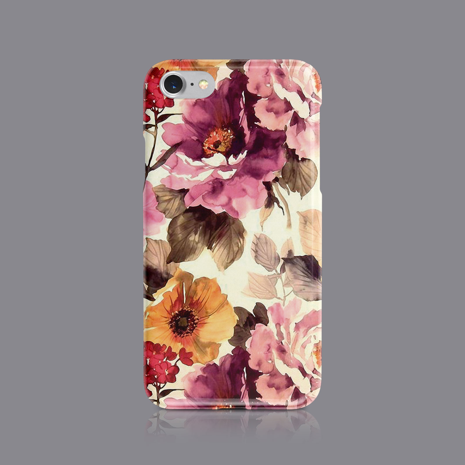 FLORAL SHABBY CHIC SPRING PHONE CASE FOR IPHONE 7 8 XS XR SAMSUNG S8 S9 PLUS - Picture 4 of 9