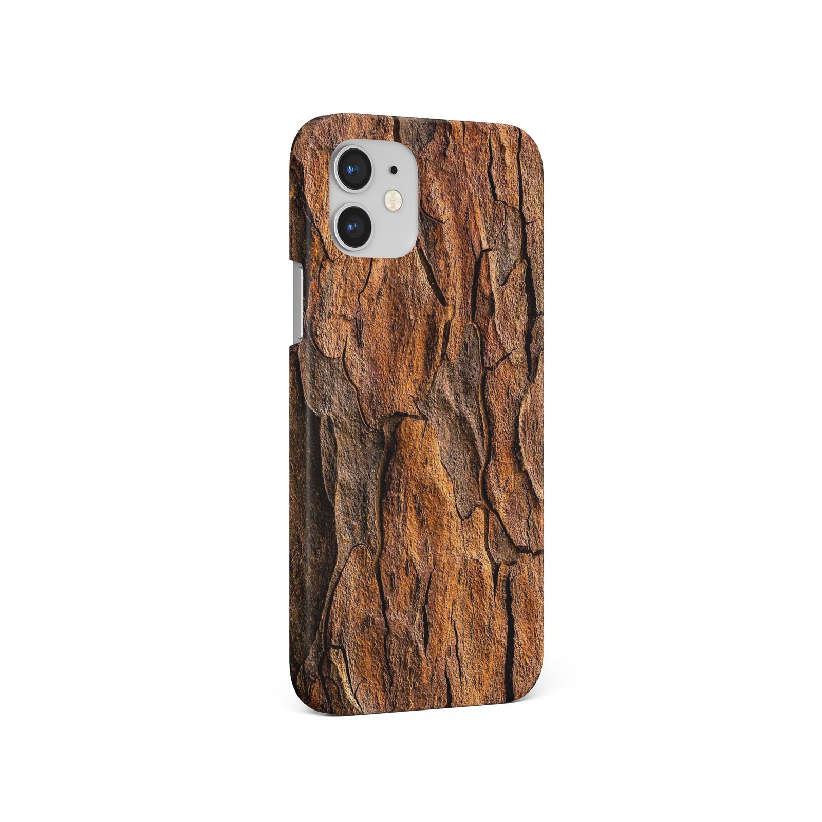 CASE FOR IPHONE 16 15 14 13 12 11 HARD PHONE COVER WOOD GRAIN NATURAL LOOK TREE - Picture 3 of 10