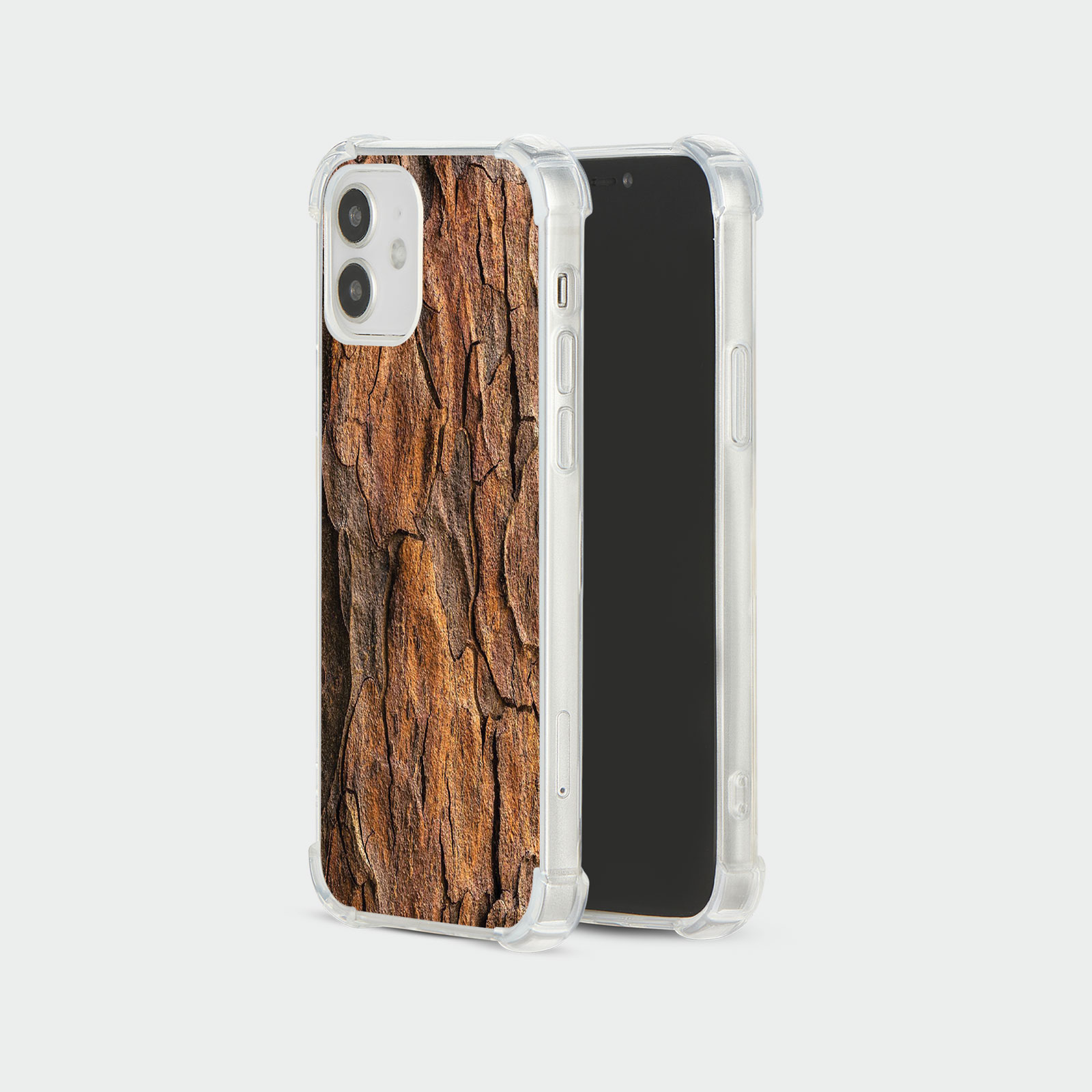CASE FOR IPHONE 15 14 13 12 SE SHOCKPROOF PHONE COVER WOOD GRAIN NATURAL LOOK - Picture 7 of 34