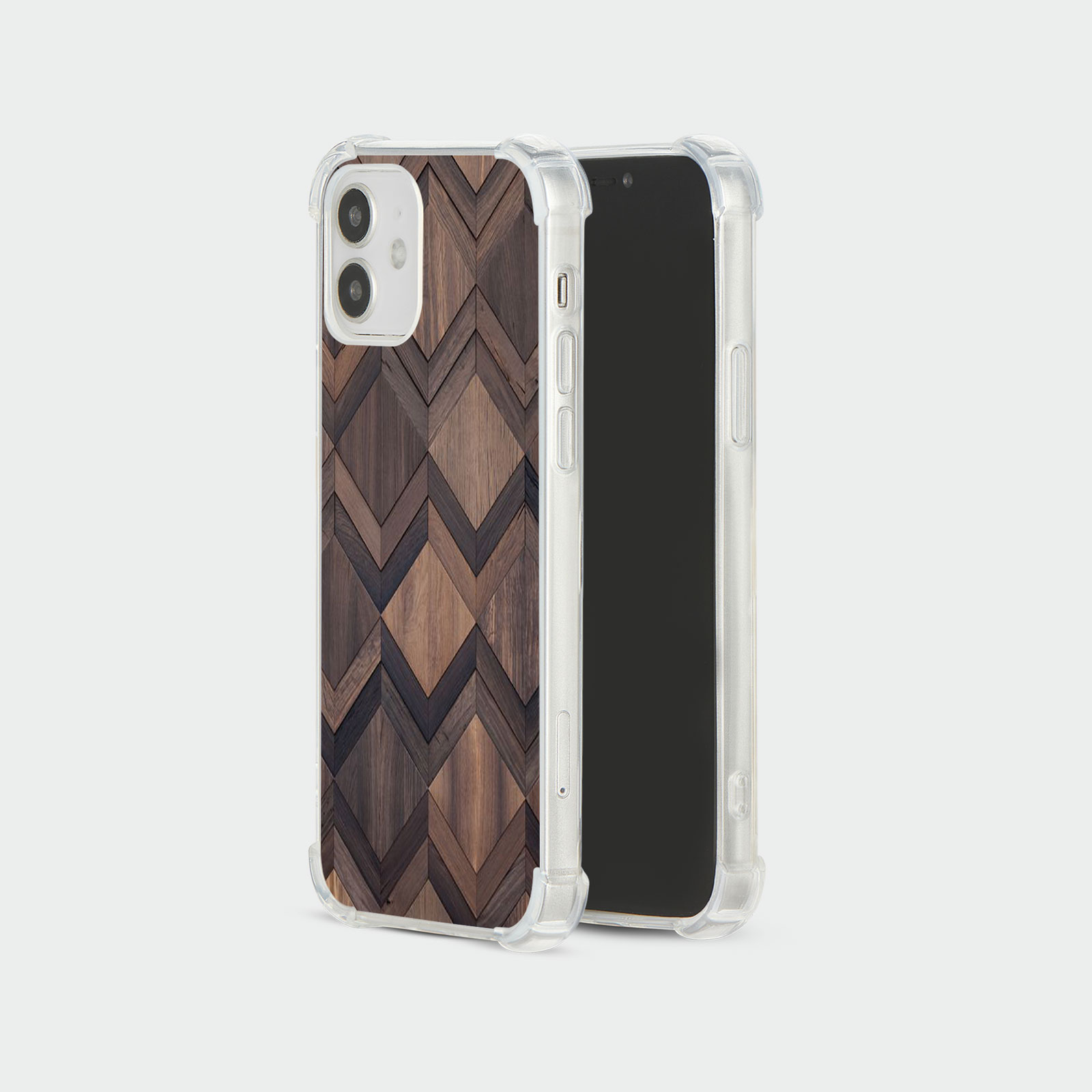 CASE FOR IPHONE 15 14 13 12 SE SHOCKPROOF PHONE COVER WOOD GRAIN NATURAL LOOK - Picture 27 of 34