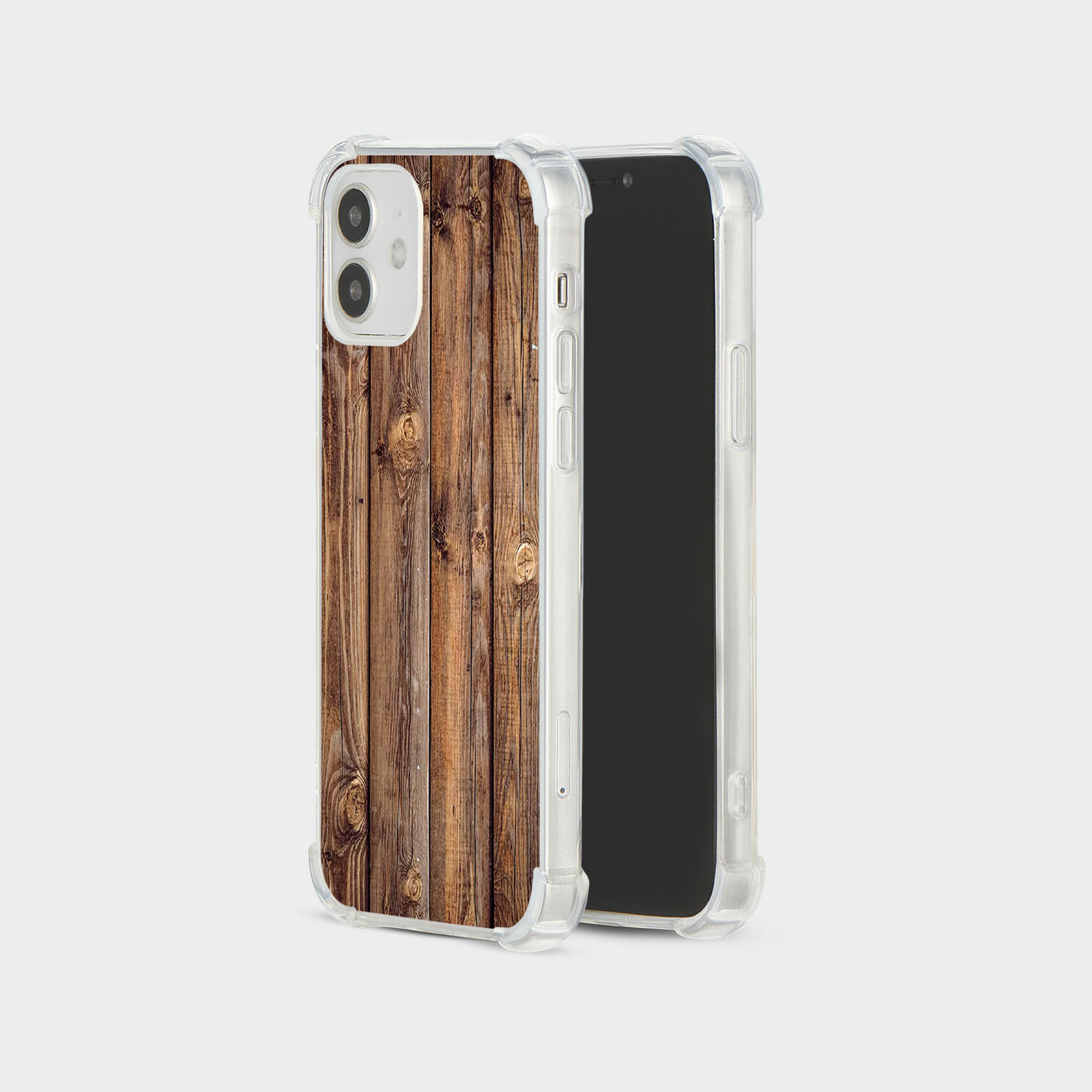 CASE FOR IPHONE 15 14 13 12 SE SHOCKPROOF PHONE COVER WOOD GRAIN NATURAL LOOK - Picture 31 of 34
